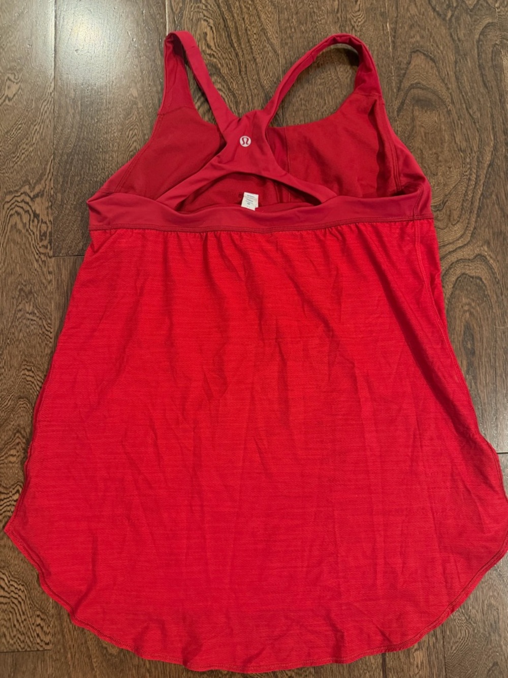 lululemon Red Racerback Tank - Picture 2 of 3
